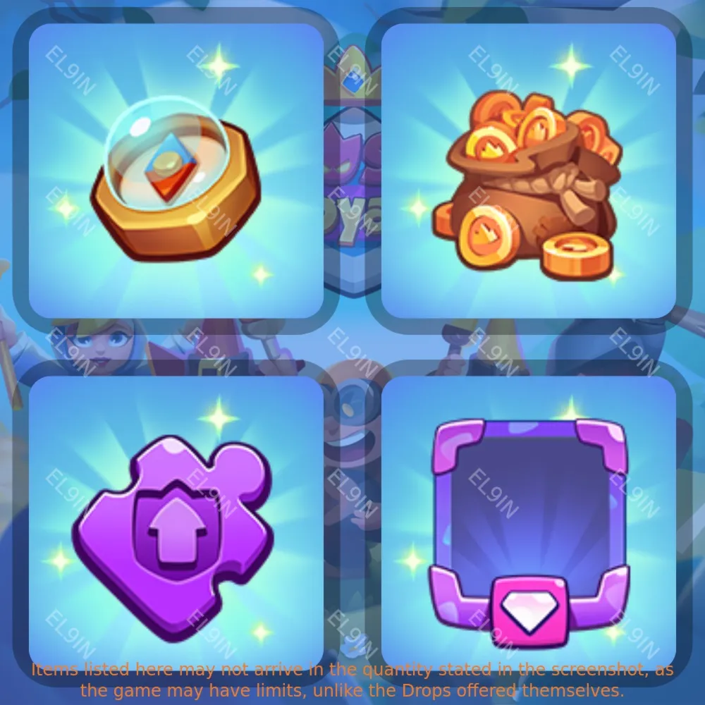 🏅Rush Royale✅Твич Дропсы🔥4 предметов + 🎁