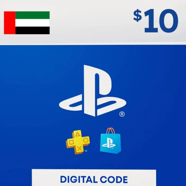 PlayStation Network Card PSN 10 USD (UAE) (PlayStation/AE)