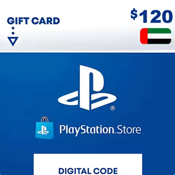 PlayStation Network Card PSN 120 USD (UAE) (PlayStation/AE)