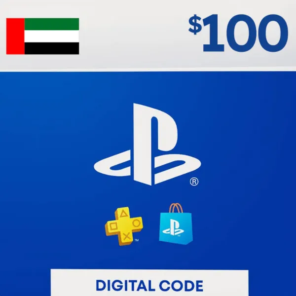 PlayStation Network Card PSN 100 USD (UAE) (PlayStation/AE)