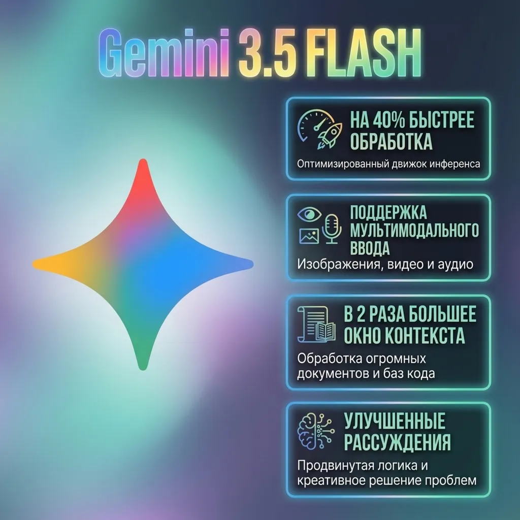 Gemini 3.5 Flash | Хранлище 5 ТБ | Nano Banana | 6 месяцев | ВАША учетная | БЕЗ ВХОДА