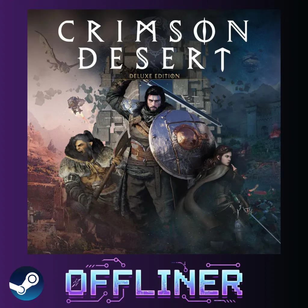 CRIMSON DESERT DELUXE EDITION | ВСЕ ДОПОЛНЕНИЯ И БОНУСЫ | STEAM | ПК