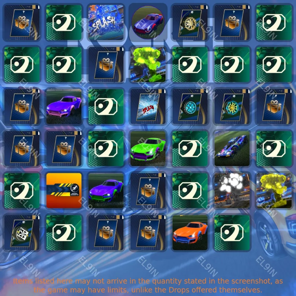 🎲Rocket League🎖️Твич Дропсы⚜️41 предметов + 🎁