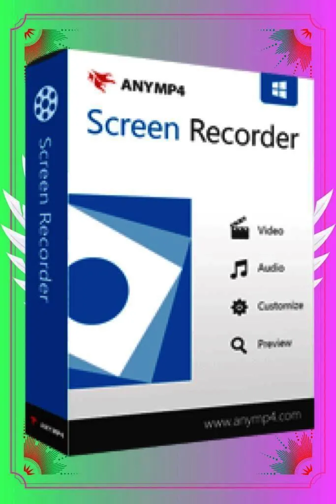 ➡️ AnyMP4 Screen Recorder 🔑 Лицензионный код на 1 год