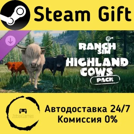  Ranch Simulator: Highland Cows Pack - Build, Farm, Hunt ???? Steam Gift РФ/КЗ/др. 