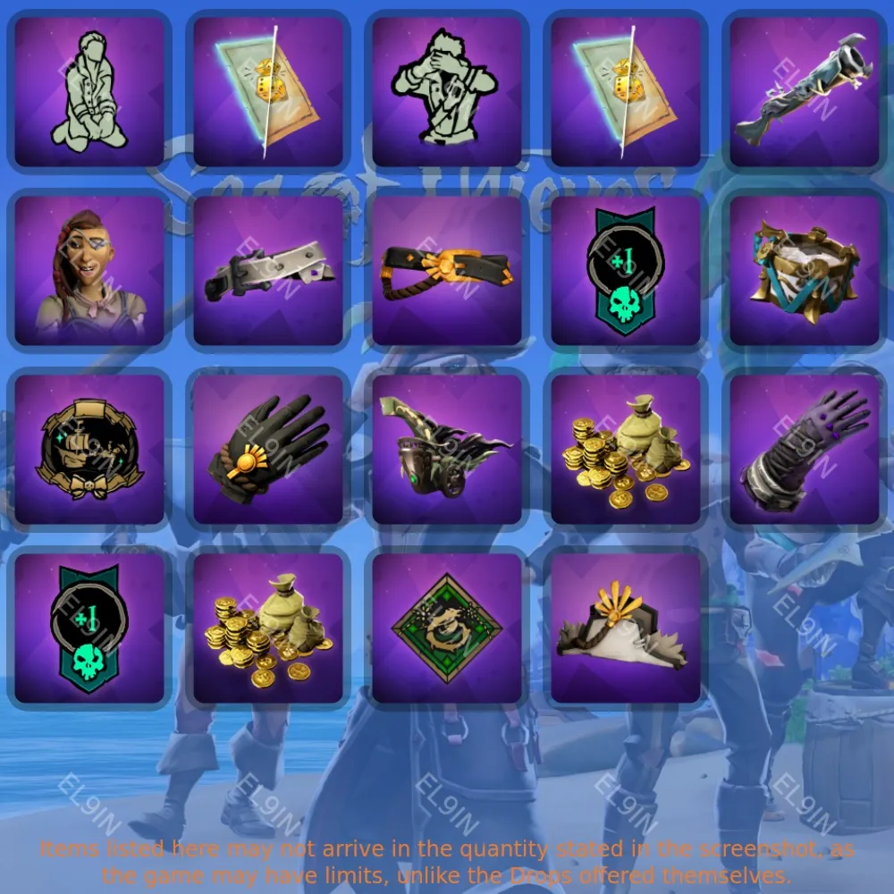 👾Sea of Thieves⭐Twitch Drops🌈19 items + 🎁