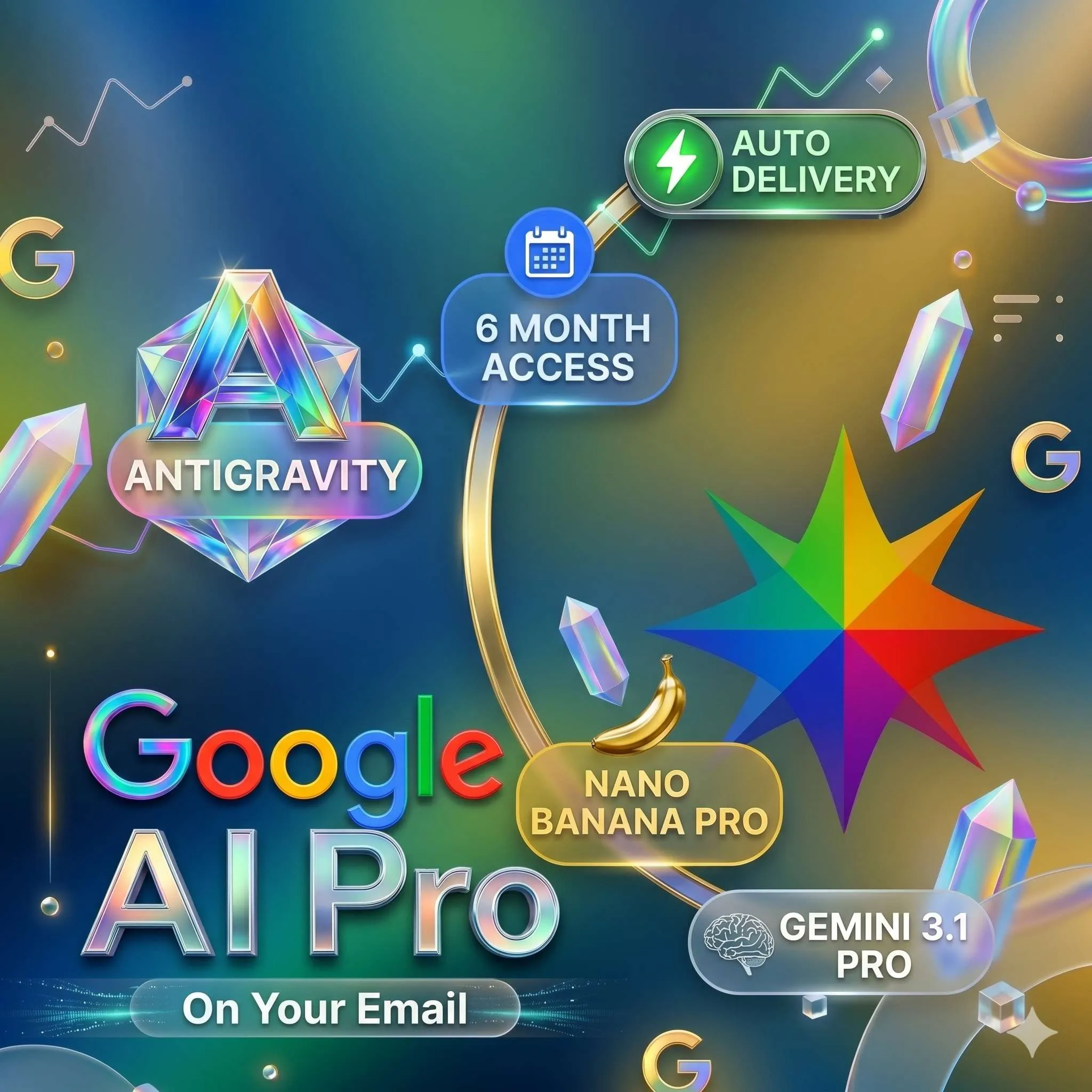 | Google AI Pro 6 months on Your Mail | Gemini 3.1 Pro ,5TB