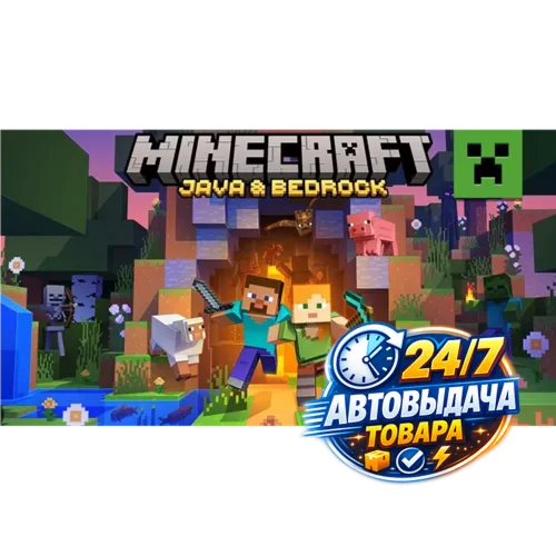 Minecraft Java & Bedrock Edition for PC Windows 10 CD Key