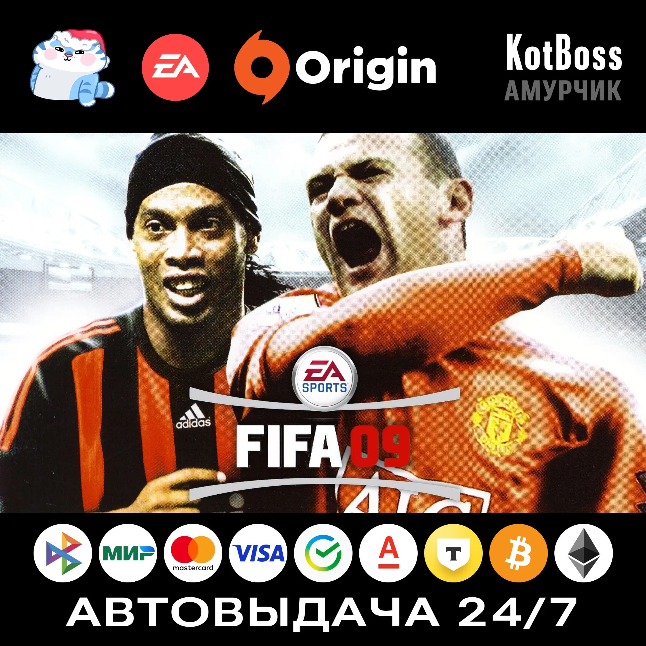 EA Sports FIFA 09 / 2009 | EA / Origin | Ключ | РФ + Мир