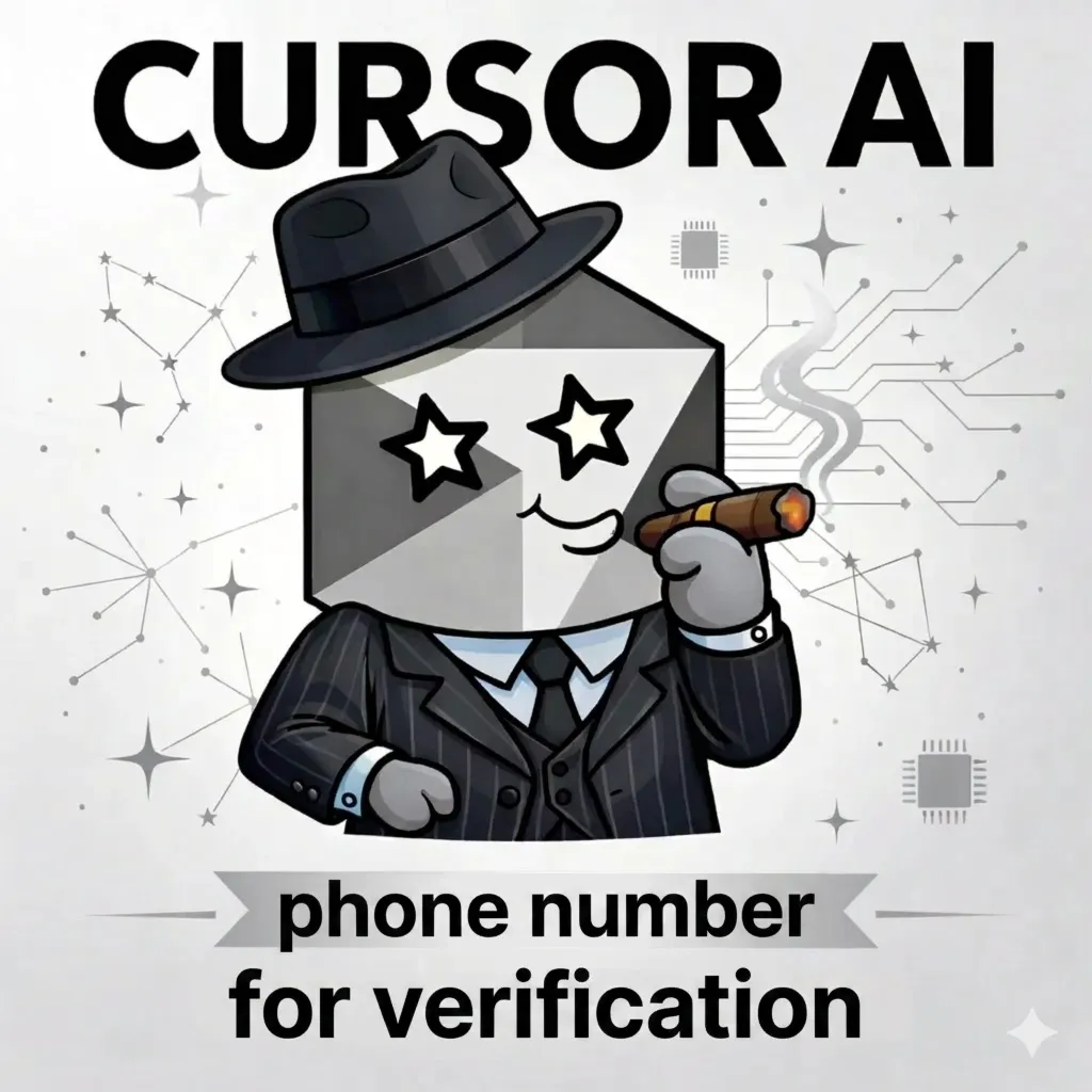 CURSOR AI | НОМЕР ТЕЛЕФОНА ДЛЯ SMS-ВЕРИФИКАЦИИ ВАШЕГО АККАУНТА