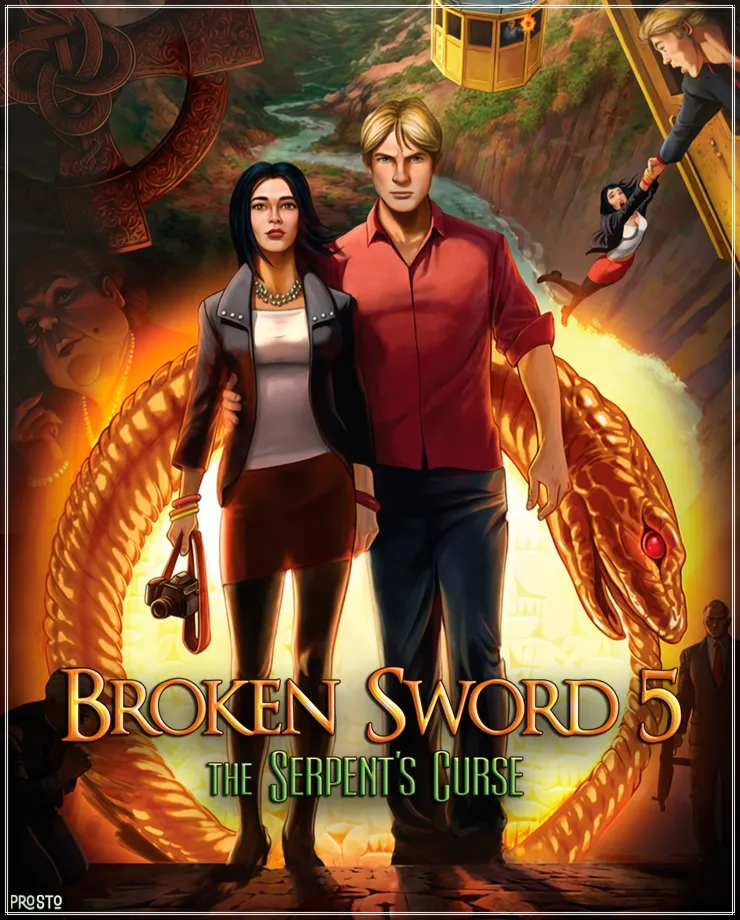 Broken Sword 5 - the Serpent's Curse (STEAM KEY / REGION FREE)