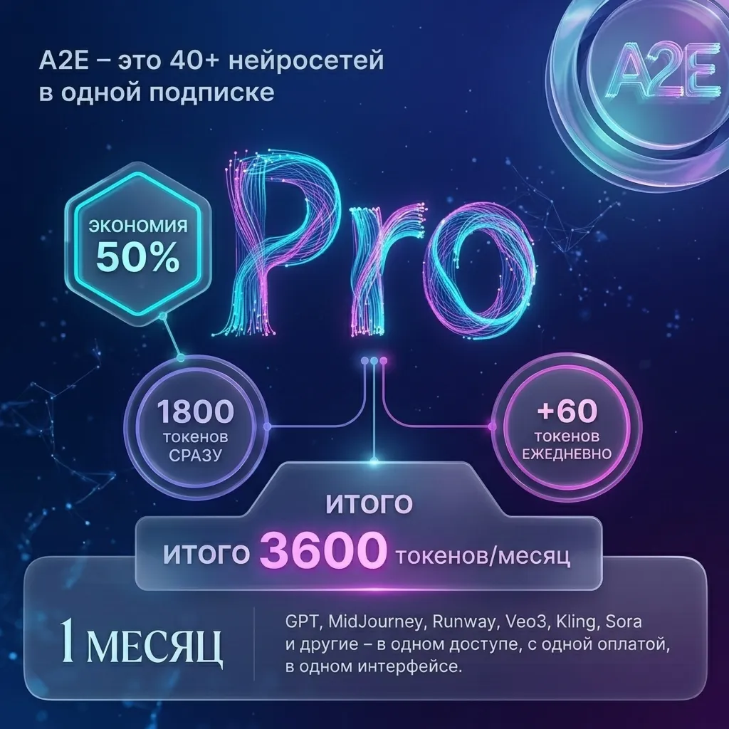 Личный аккаунт A2E тариф - Pro 1 месяц Гарантия полный срок