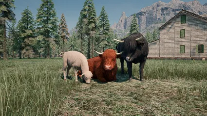 Ranch Simulator: Highland Cow DLC ✅ STEAM GIFT AUTO ✅ RU+МИР