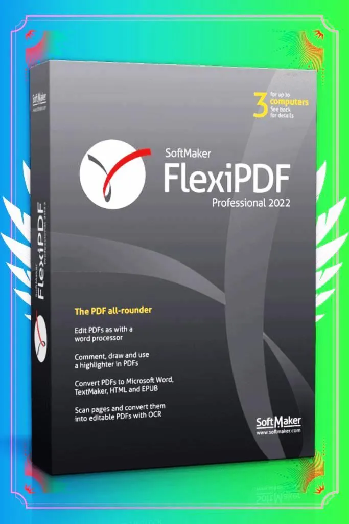 SoftMaker FlexiPDF Standard 2022 продукта Ключ