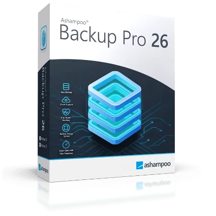 Ashampoo Backup Pro 26 | Бессрочная Лицензия. Восстановление данных и защита Windows.