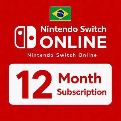 🟣 Nintendo Switch Online | 12 месяцев | АВТО ВЫДАЧА | Бразилия