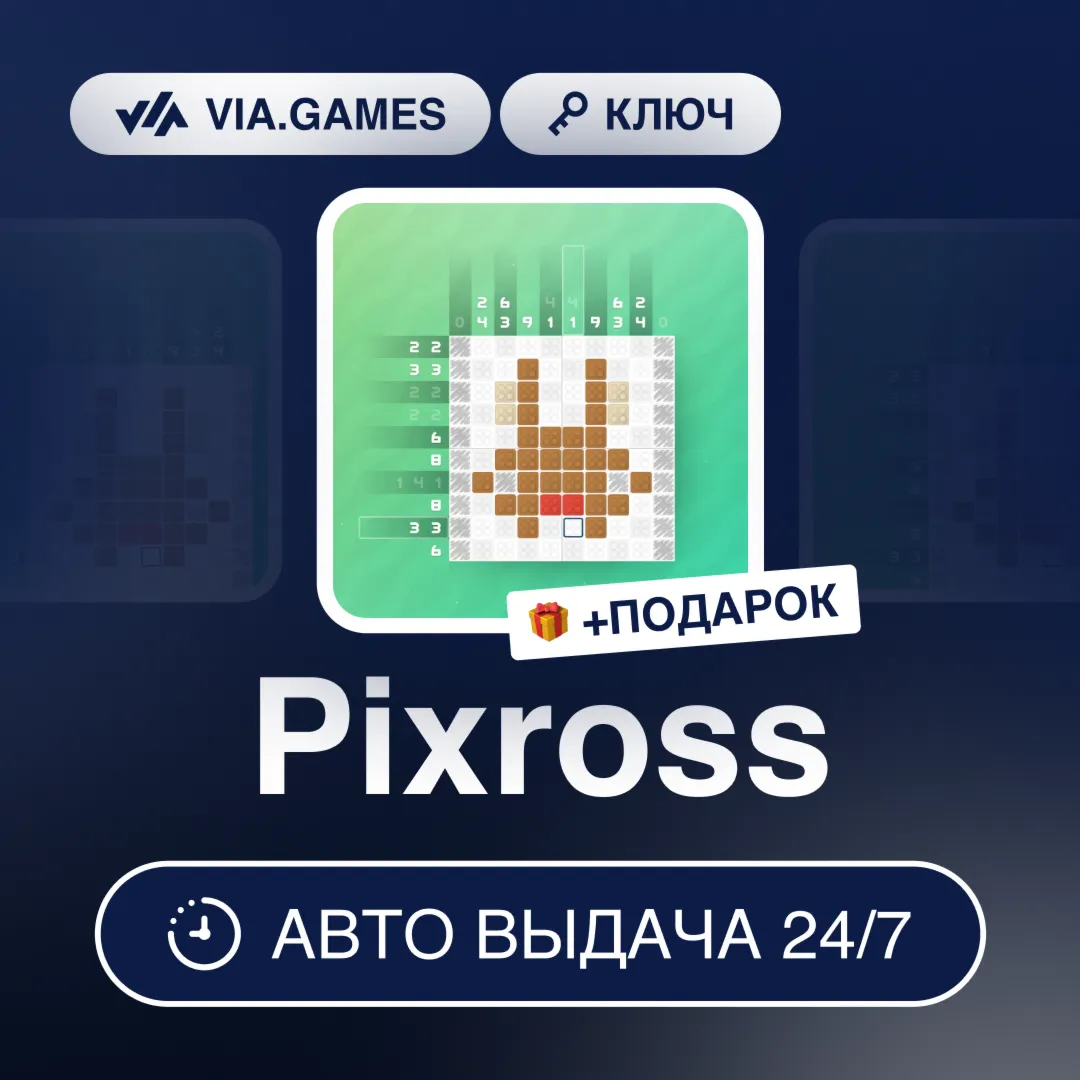 Pixross (Steam Ключ) РФ-СНГ-МИР + ПОДАРОК