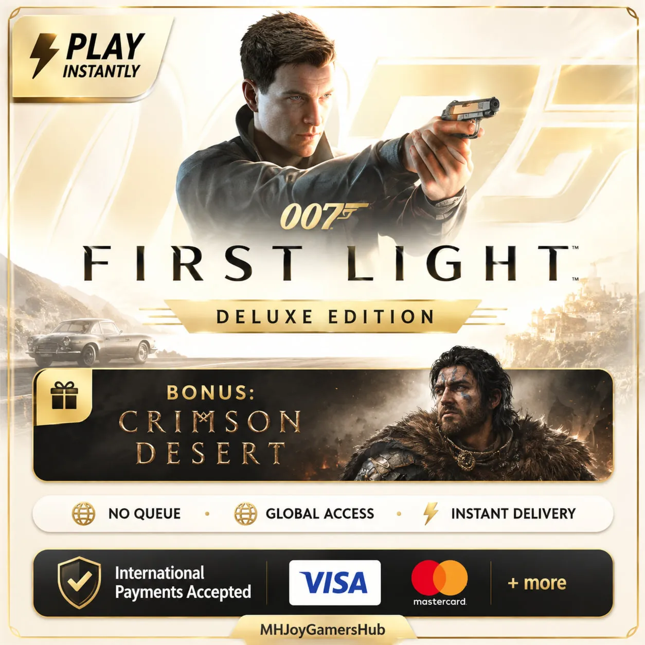 БЕЗ ОЧЕРЕДИ | 007 First Light  | Deluxe | ИГРАЙТЕ МГНОВЕННО | Бонусы за предзаказ