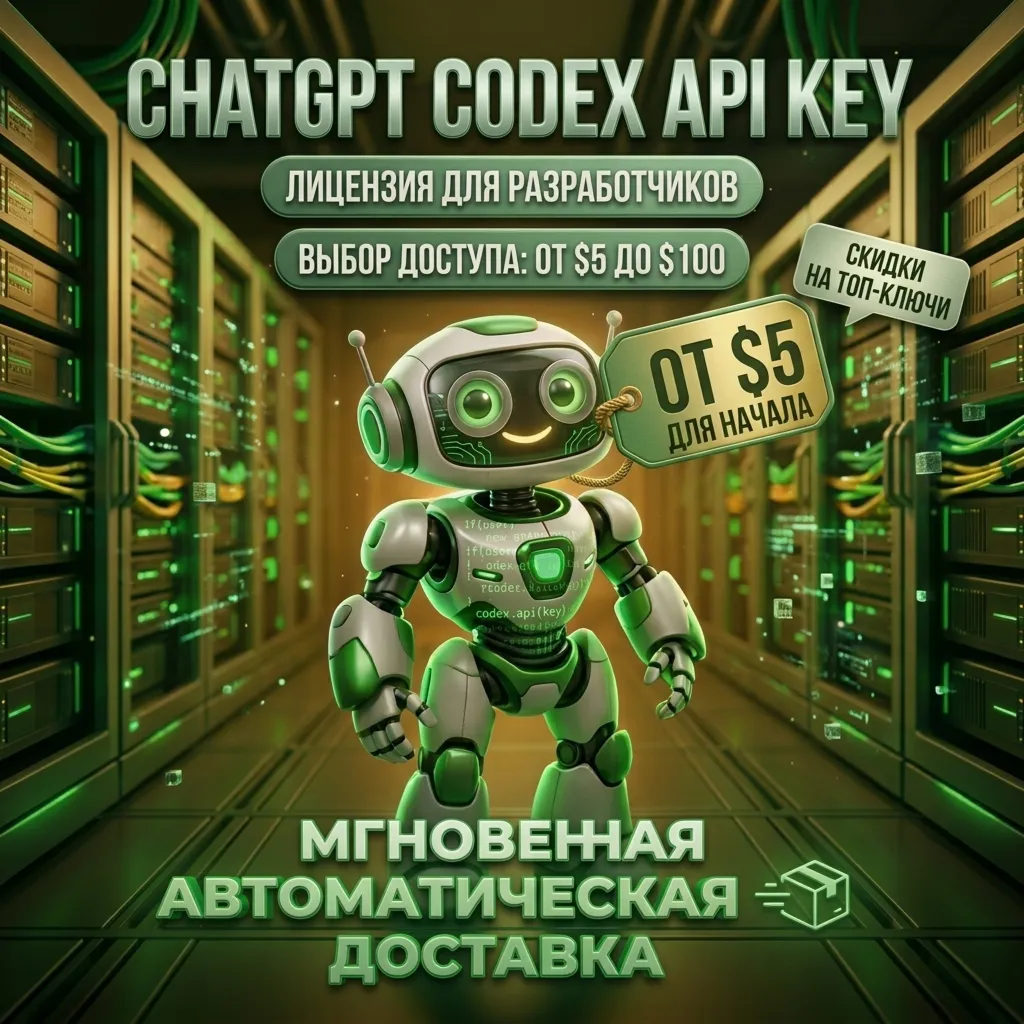 Codex API $5-$1000 | GPT-5.5, GPT-5.4, GPT-5.3 Codex | Codex CLI  |