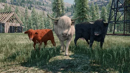 Ranch Simulator: Highland Cow DLC - STEAM GIFT РОССИЯ