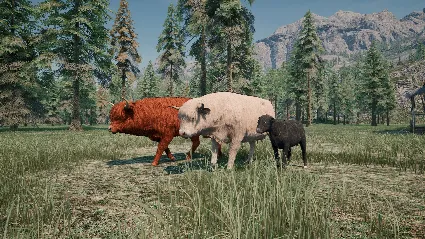 Ranch Simulator: Highland Cow DLC - STEAM GIFT РОССИЯ