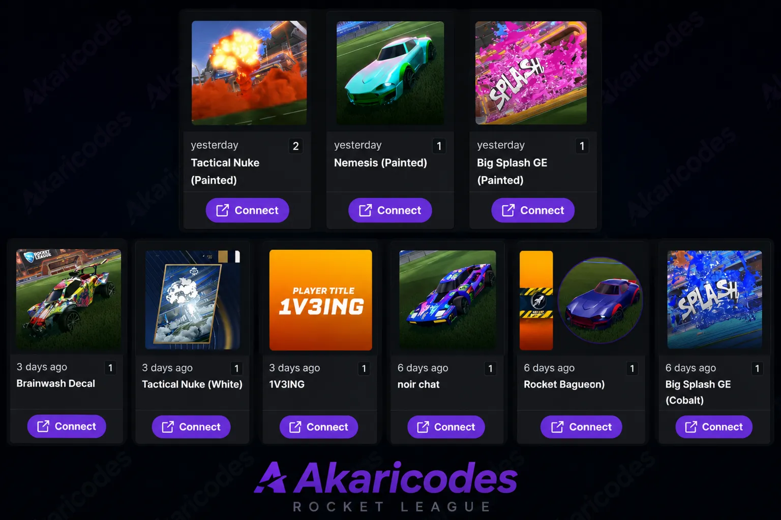 Rocket League | TWITCH DROPS | 10 REWARDS