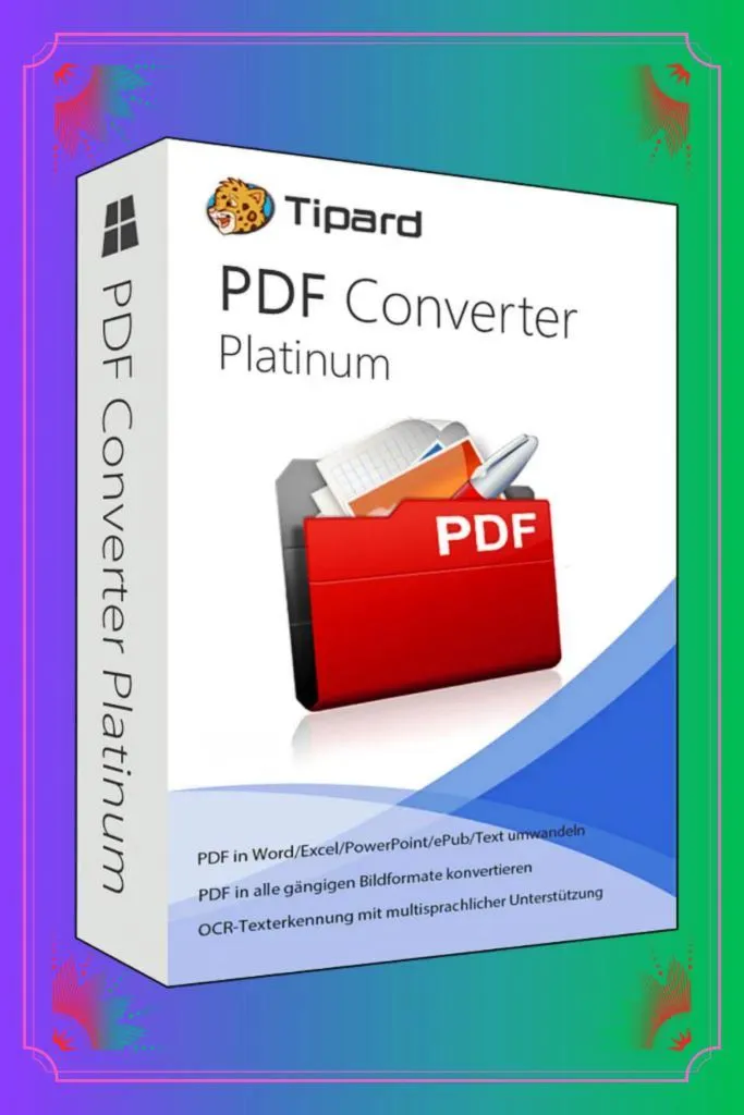 Tipard PDF Converter Platinum Код регистрации на 1 год