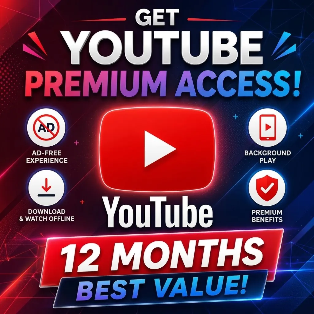 YouTube Premium на 12 месяцев • Ссылка | Регистрация не требуется + Гарантия • Быстра