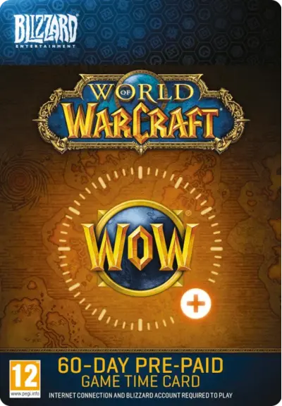 🔑✅WOW RU/EU 60 дней игрового времени ✅🔑0%fee