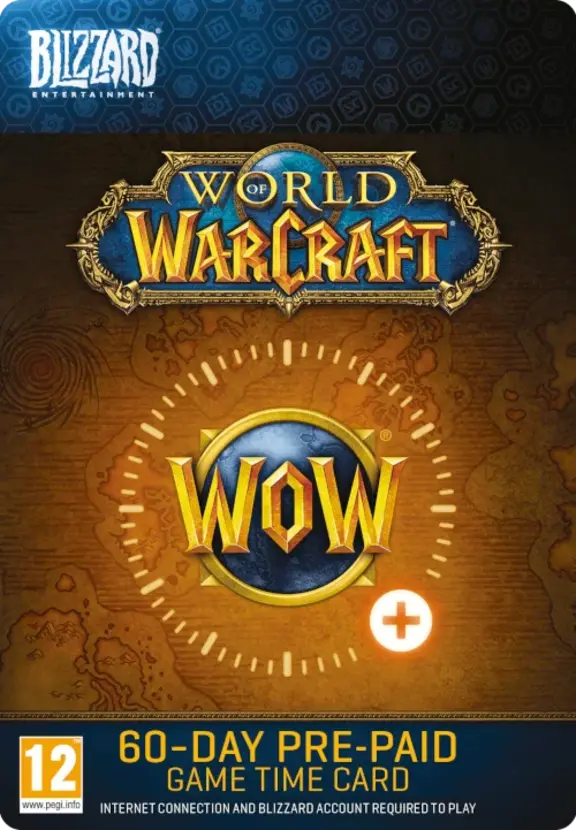 🔑✅WOW RU/EU 60 дней игрового времени ✅🔑0%fee