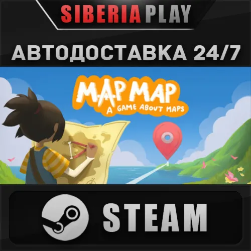Map Map - A Game About Maps STEAM RU/KZ/UA/СНГ