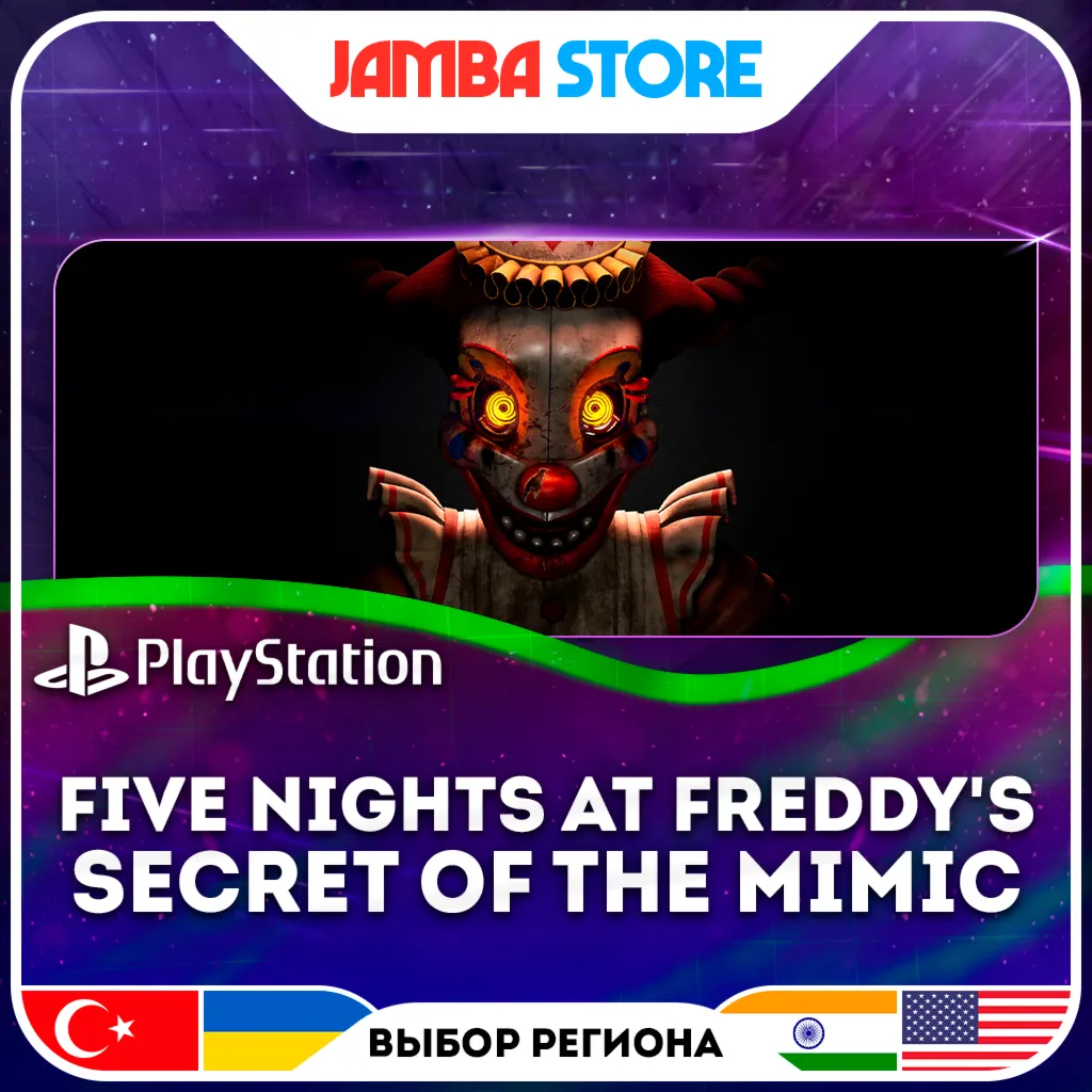 Five Nights At Freddy: Secret of the Mimic · PS5 · TR/UA/IN/US