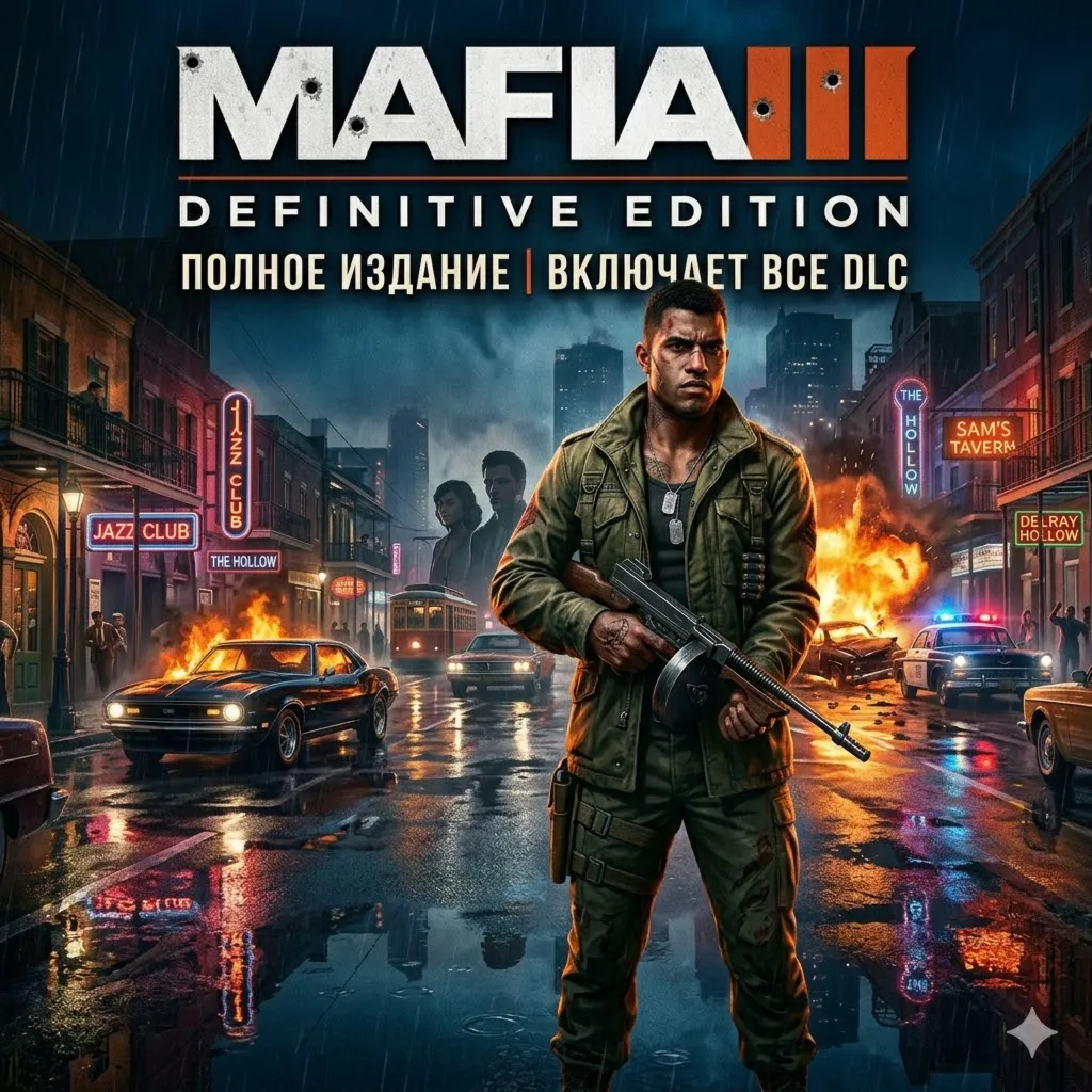 Mafia III: Definitive Edition | STEAM КЛЮЧ | RU+СНГ
