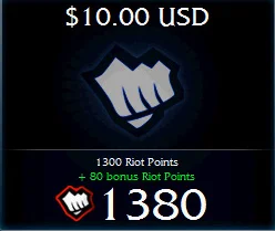 Riot Points League of Legends (USA) - Выгодный курс