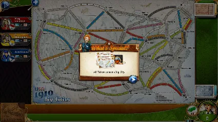 Ticket To Ride: Classic Edition - USA 1910 DLC Steam КЛЮЧ
