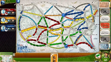 Ticket To Ride: Classic Edition - USA 1910 DLC Steam КЛЮЧ