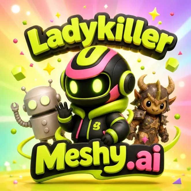 Meshy AI Subscription 1 Month | Starter / Pro / Studio | Warranty | Private | Fast