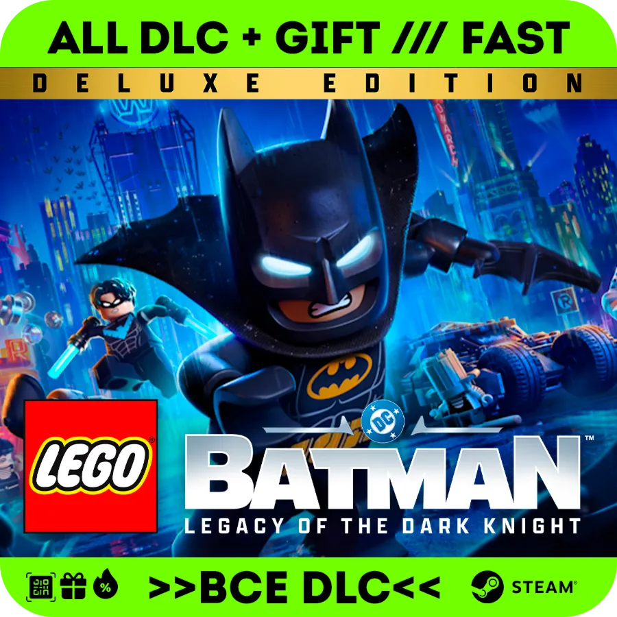📛LEGO Batman: Legacy of the Dark Knight Deluxe Edition・STEAM・АККАУНТ・ОФФЛАЙН