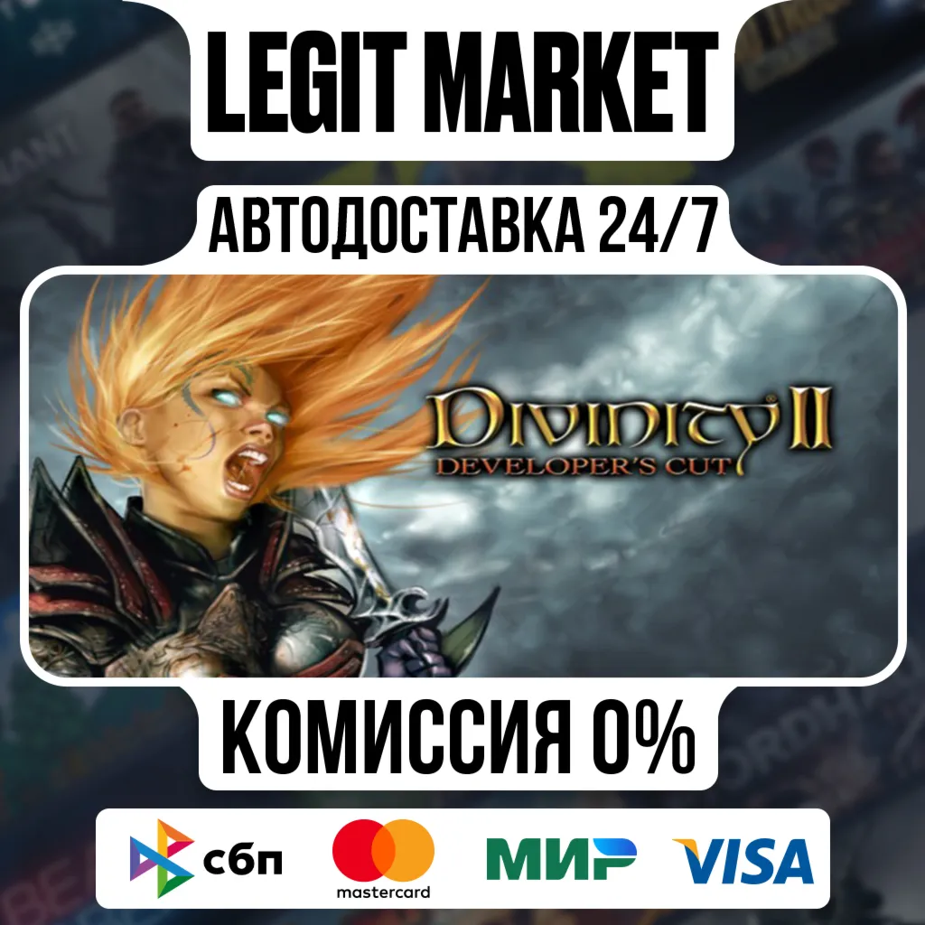Divinity II: Developer's Cut / Steam АВТО / РУ + МИР
