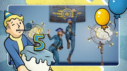Fallout 76 - 5th Anniversary Bundle DLC XBOX One / Xbox Series X|S КЛЮЧ