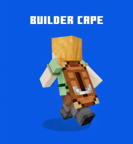 Minecraft Строитель Cape KEY/КОД JavaBedrock