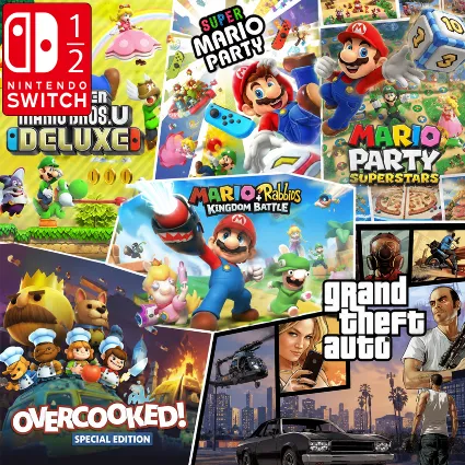 Сборник СУПЕР ПАТИ (8 игр) | Nintendo Switch 1/2