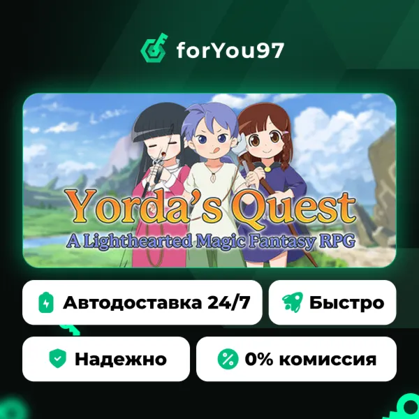 Yorda\'s Quest: A Lighthearted Magic Fantasy RPG · Steam Gift · АВТОДОСТАВКА