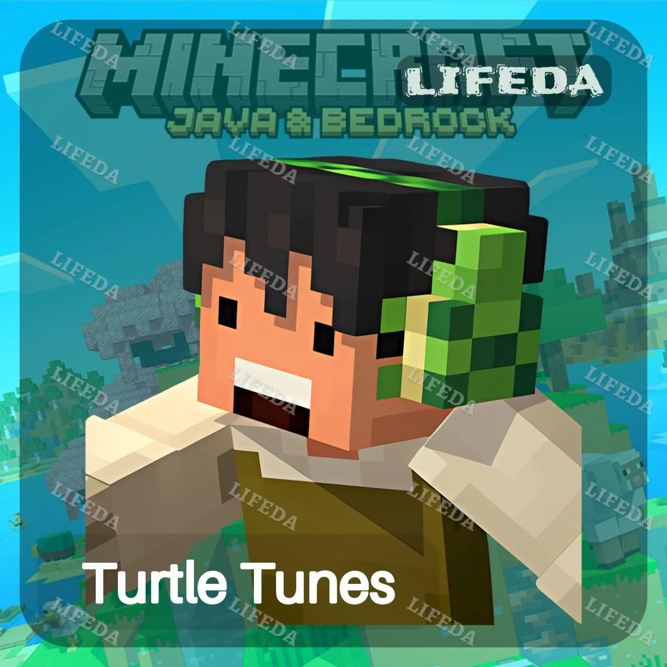 МАЙНКРАФТ ️【Turtle Tunes】????СКИН • ТВИЧ ДРОПЫ / ДРОПСЫ • JAVA & BEDROCK•GLOBAL