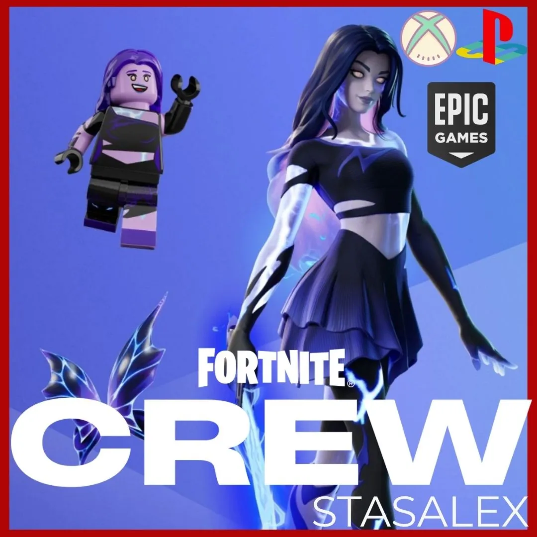 FORTNITE ОТРЯД (CREW) 1 МЕСЯЦ + БОЕВОЙ ПРОПУСК + 1000 V-BUCKS | EPIC | ВСЕ ПЛАТФОРМЫ