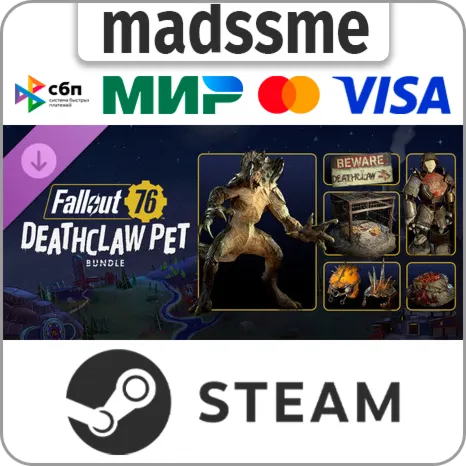 Fallout 76 - Deathclaw Pet Bundle * RU/KZ/СНГ/TR/CN/AR/IN/BR * DLC * STEAM  АВТО