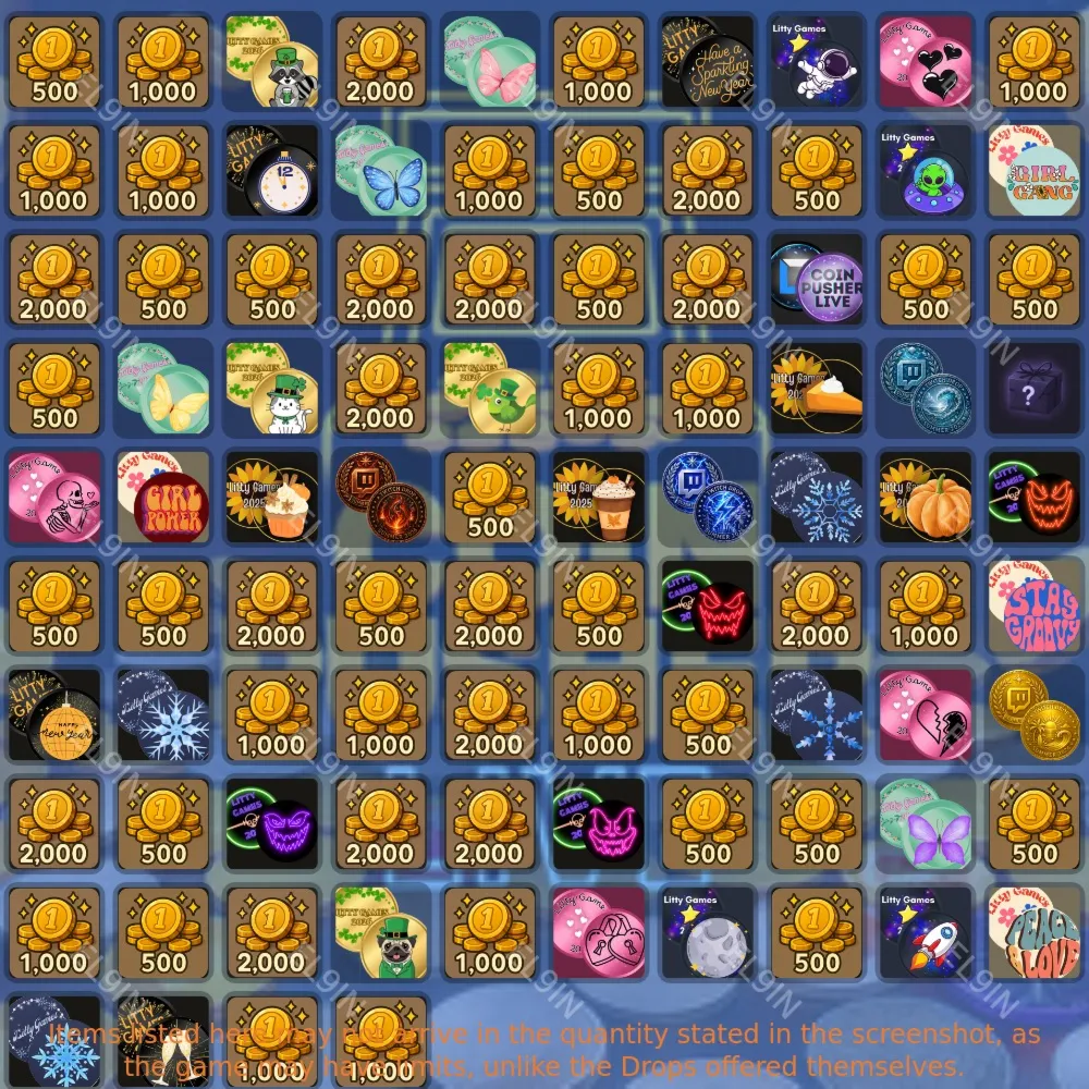 Coin Pusher LiveТвич Дропсы94 предметов + 