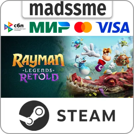 Rayman Legends Retold * Standard/Deluxe * RU/KZ/СНГ/TR/CN/AR/IN/BR * STEAM  АВТО