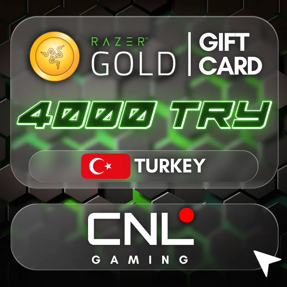 24/7 АВТО | RazerGold 4000 TRY (подарочная карта)
