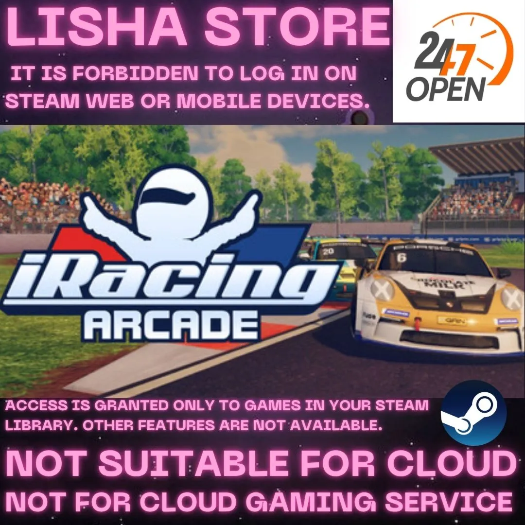 iRacing Arcade Стим Оффлайн На 30 или 90 дней